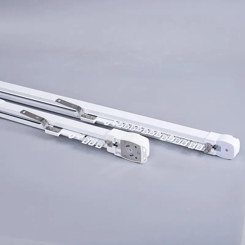 electric curtain track new design adjustable curtain track motorized curtain rod track