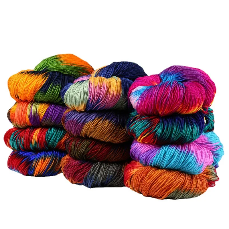 Wholesale High Quality 100% Acrylic Yarns Crochet 100% Acrylic Soft Worsted Bulk Acrylic Fiber