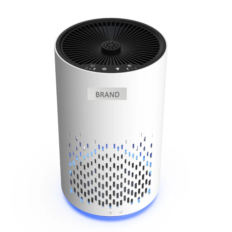 2024 New Factory Wifi HEPA air purifier anion portable air purifier for home allergies hepa filter portable air purifier home