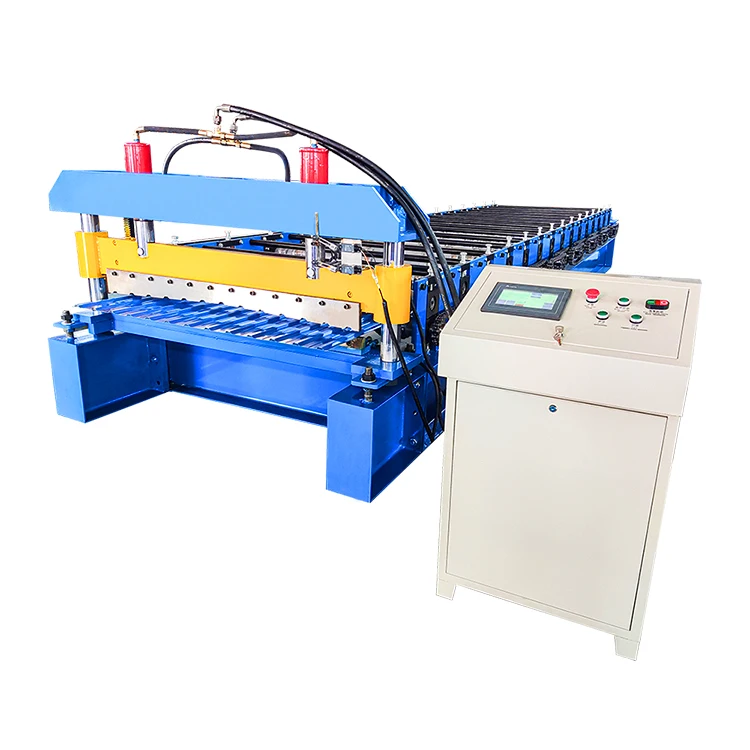 Гидравлический оцинкованный алюминиевый цинковый кровельный лист трапециевидная кровельная плитка листовая машина