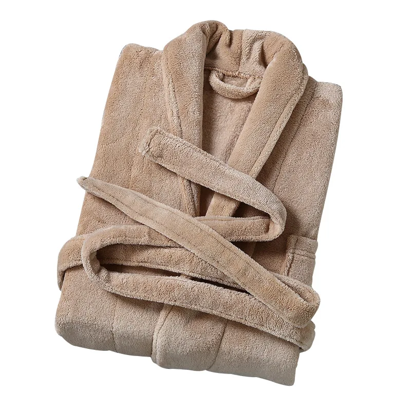 High Quality Adult Pajamas With Belt Plus Size Womens Lightweight Soft Waffle Full-Length Bathrobe Robe