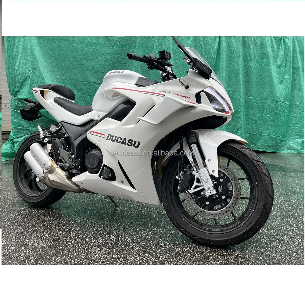 RACING MOTORCYCLE 1 Cylinder,4 stroke Electric+kick start double Disc brake single Disc brake Hydraulic Suspension Air Cooled