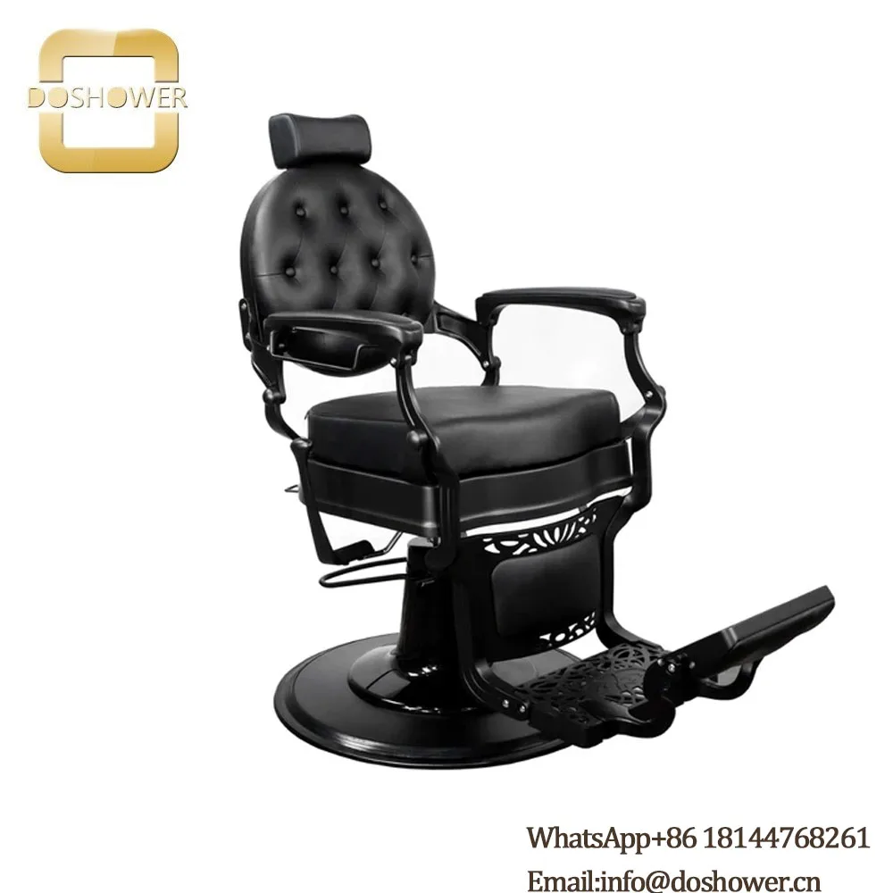 Wholesale salon hair barber chair factory for classic style hairdressing chair of vintage barber shop chair