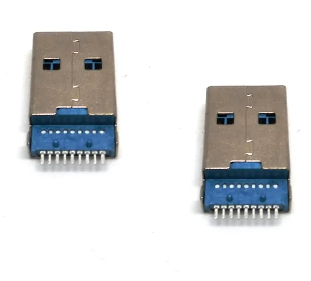 Professional Manufacturer of USB 3.0 A Type Male SMT Connector For Computer