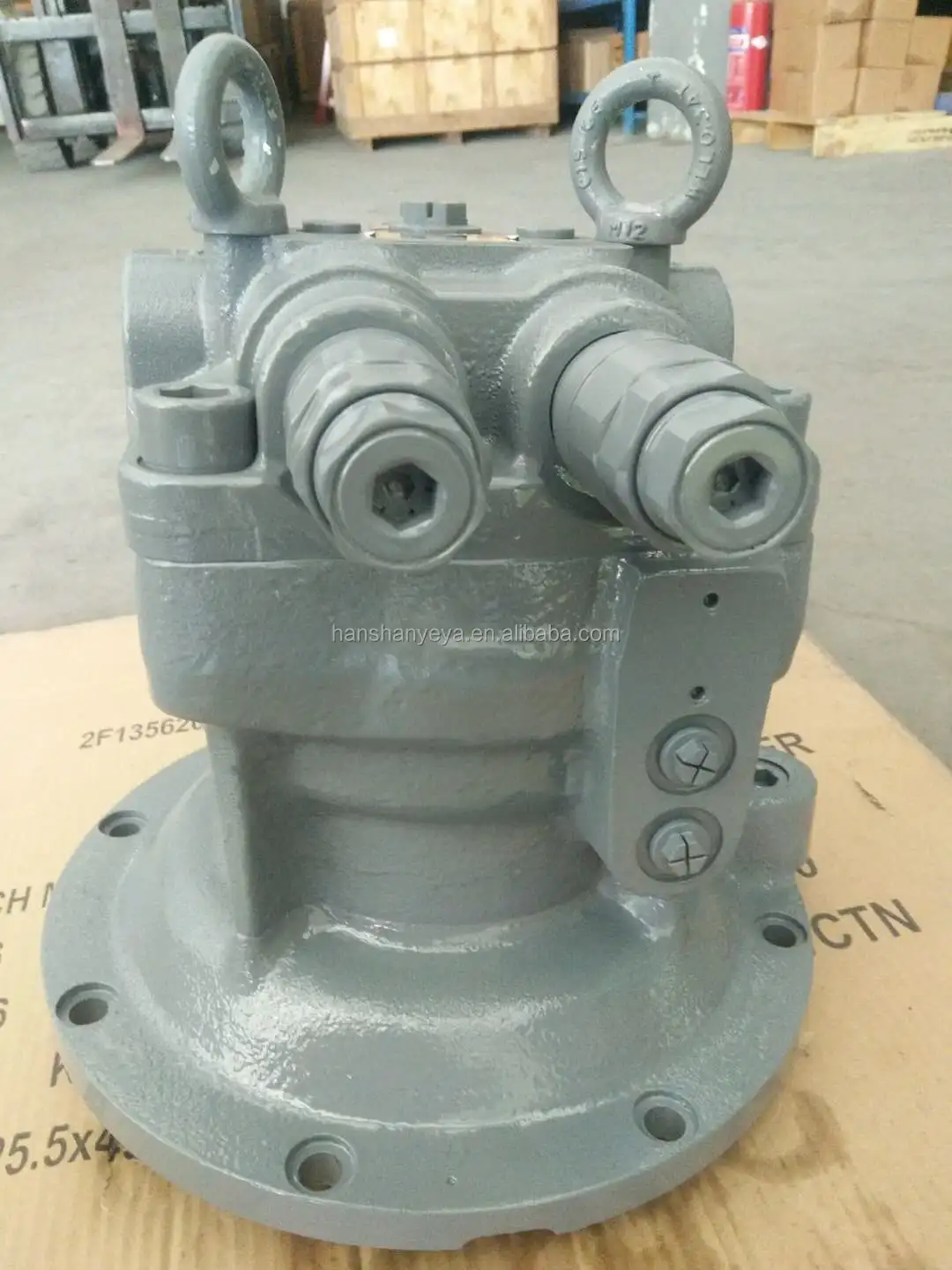 Запасные части для экскаваторной техники M5X130 Поворотный двигатель экскаватора Hitachi Zax200