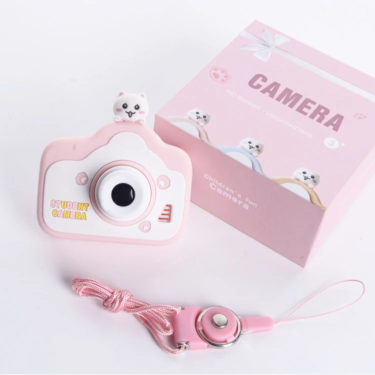 Upgrade Mini Camera for Kids Selfie Camera Christmas Birthday Gifts HD Digital Video Cameras for Toddler Children