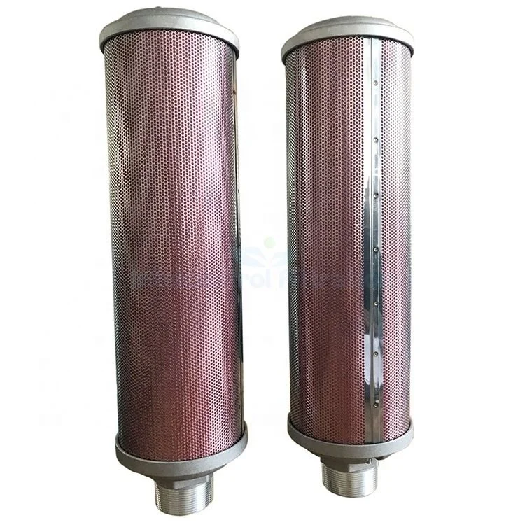 Factory price XY-15 DN40 silencer muffler air dryer pneumatic parts pump silencer for air compressor