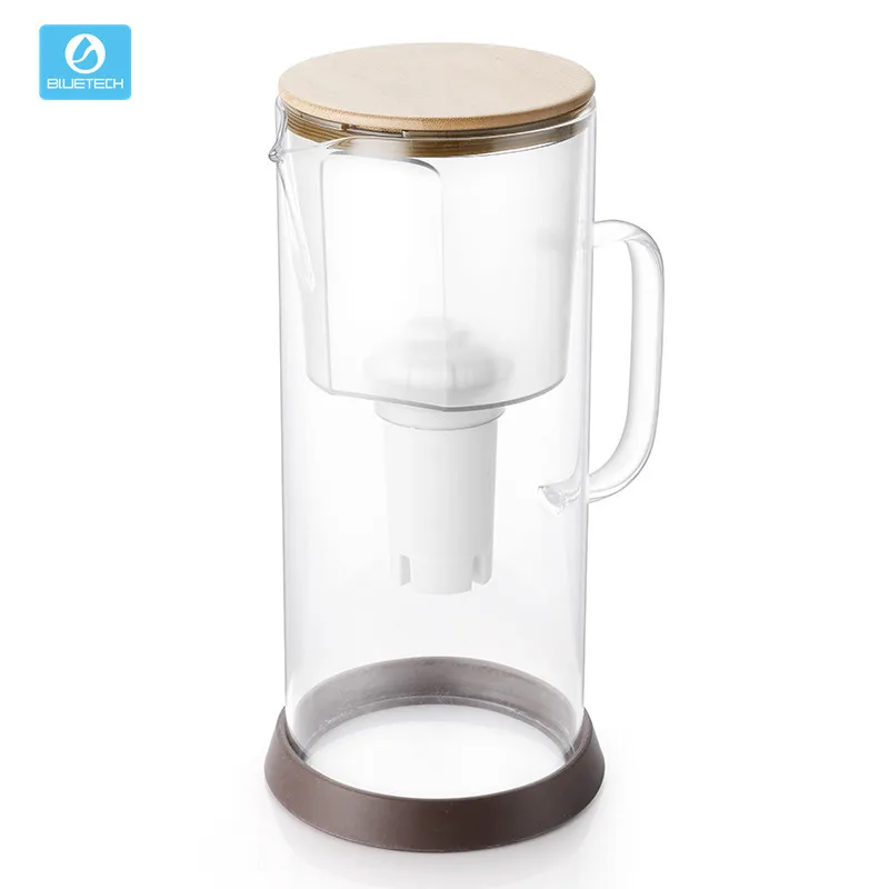 Пищевой материал, л, стеклянный графин, очиститель питьевой воды, Щелочной фильтр для воды, Кувшин с ручкой