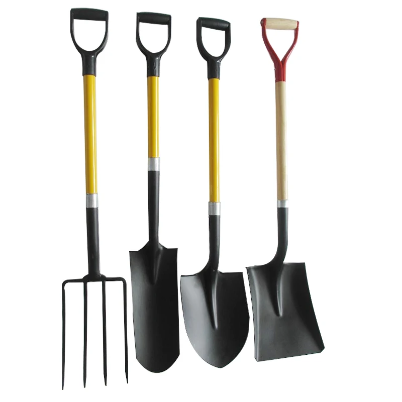 Wholesale Agriculture Digging Shovels Spade Carton Steel Heavy Duty Shovel