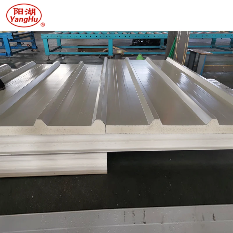 Heat Resistant Polyurethane Roof panel good insulation cold storage warehouse pu panels suppliers cold room panel price supplier