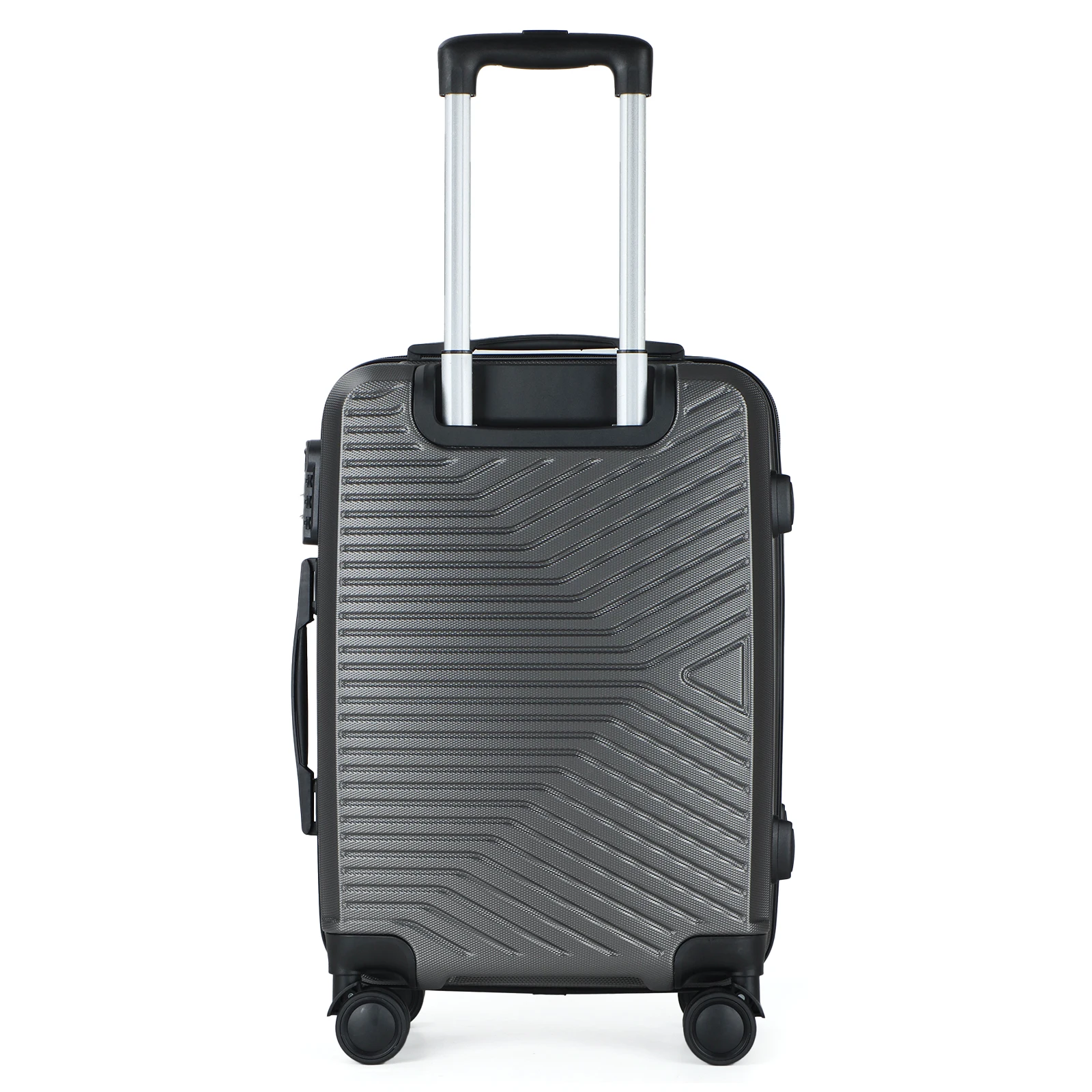 27 Years OEM Factory Japan Design Stopper Caster ABS PC Trolley Luggage Carrying Case Travel Suitcases