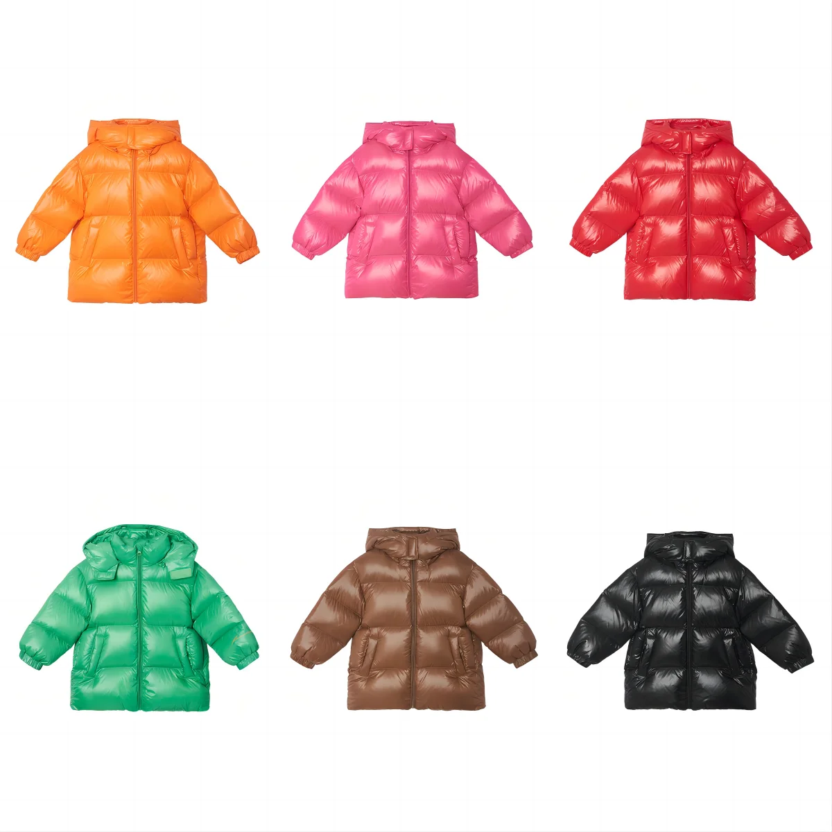 Family Matching Outfit Thick  winter clothes women men children down Jacket Girls Boys Adults down coat kids winter clothing