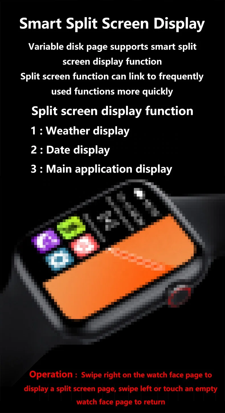 
T500 Plus Series 6 Smartwatch 1.78 Inch Full Screen BT Call Message Push 2021 T500 Plus Smart Watch for Android IOS Phone 