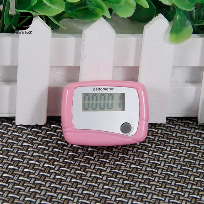 One Button Walking Fitness LCD Display Pedometer