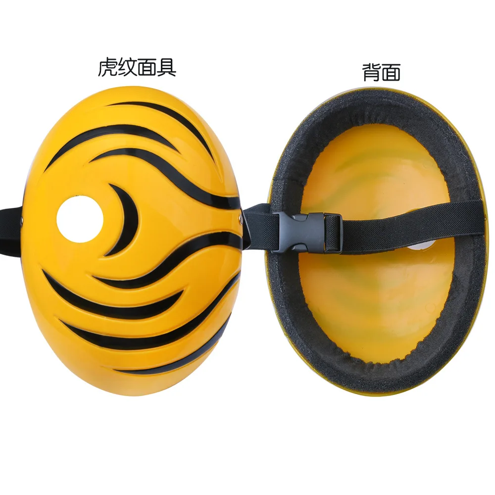 Hot sell japanese samurai kakashi bulk anime halloween tobi face obito mask full face adult party Masks