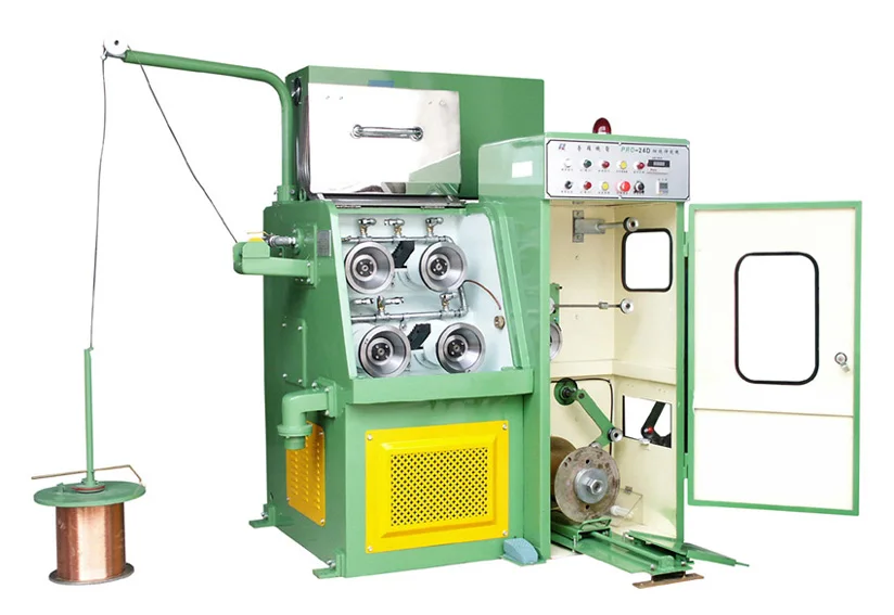 
Aluminium wire drawing machine for manufacture of enamelled wire 