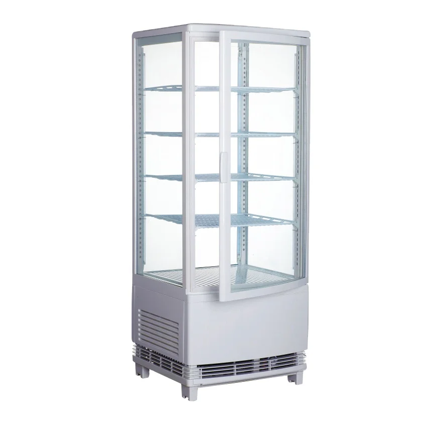 Smad OEM плоские стеклянные столешницы-охладитель 96L витрина для