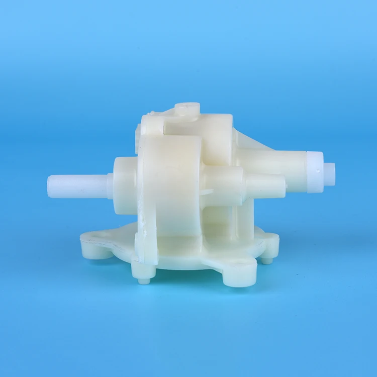 Best selling in stock electric table fan motor part desk fan parts ABS case gearbox floor fan motor parts gearbox