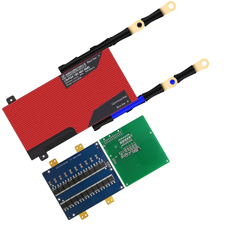  3 2 В LifePo4 16S 48 18650 а PCM Защитная плата аккумулятора BMS с балансировкой литий-ионной