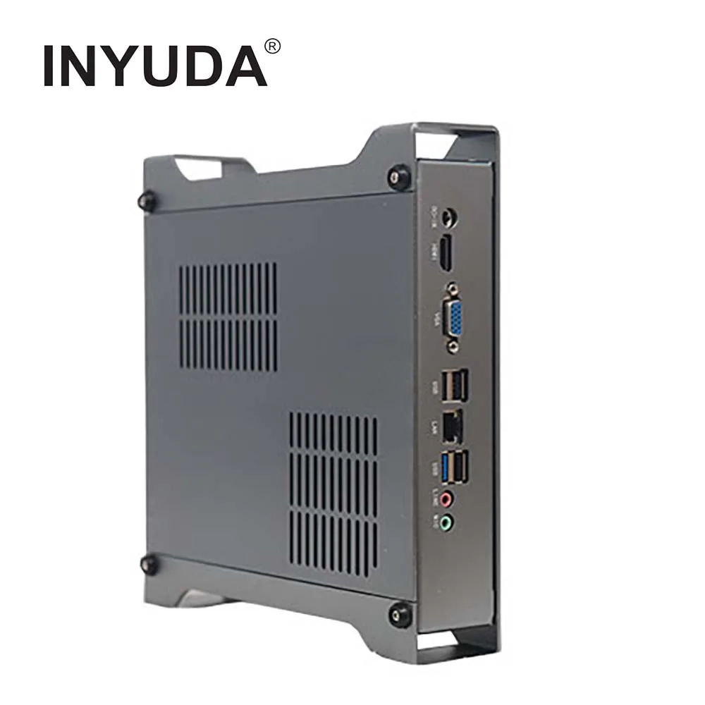 Wholesale Mini Industrial I3 I5 Fanless Mini Pc Barebone System Comput pc Gaming Desktop Mini Pc