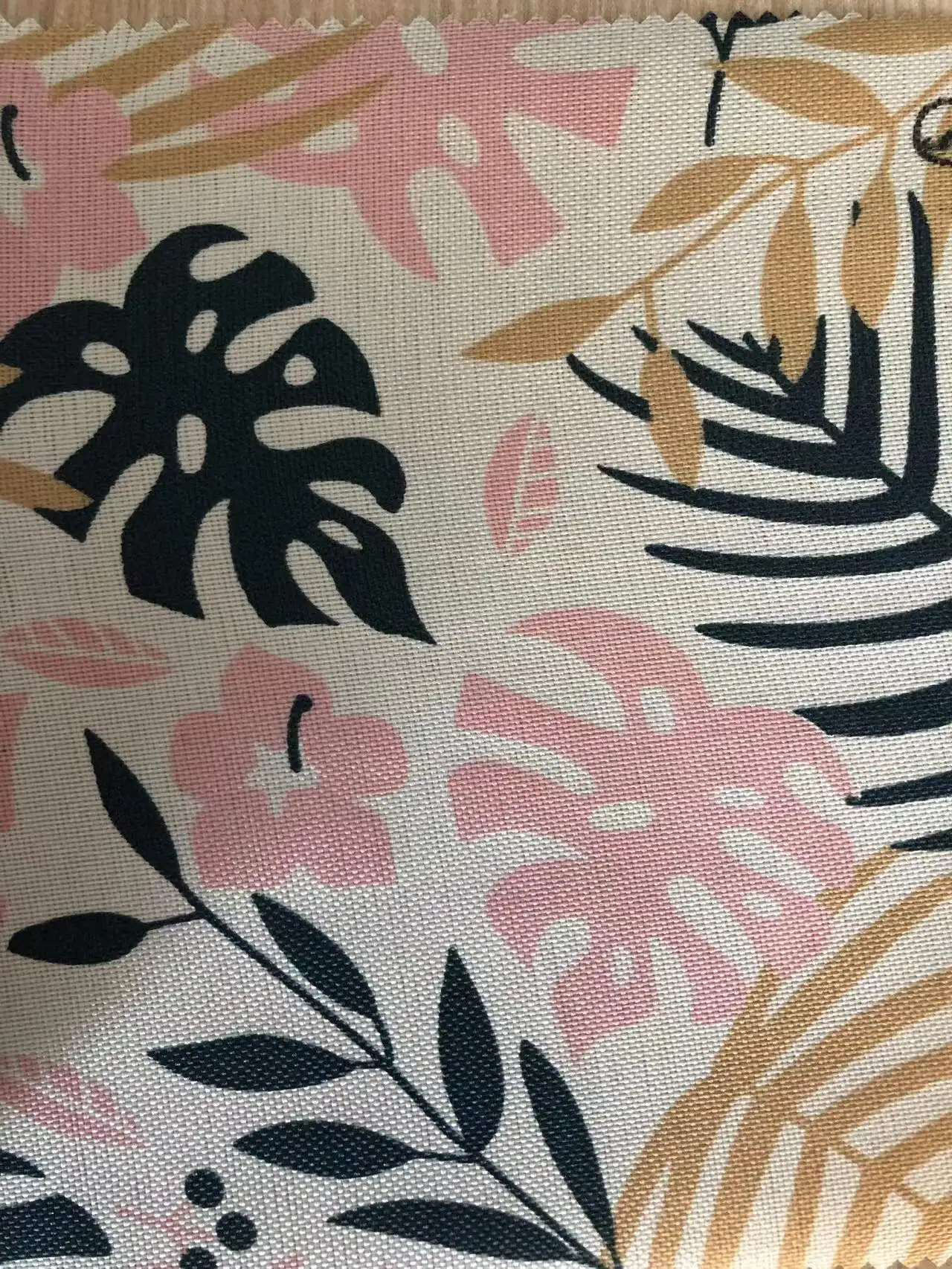 600 polyester oxford print fabric with PE coated for bags