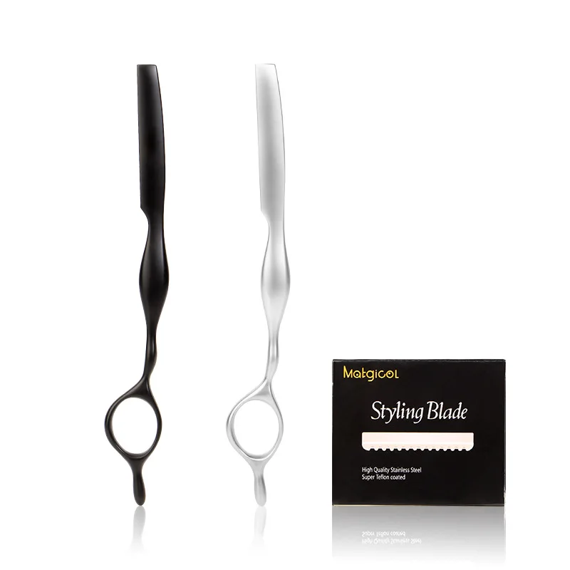 Wholesale Handheld Hairdresser Barber Tools Salon Razor with Replaceable Blades Safety Hair Knife Thinning Clipper for Shaving