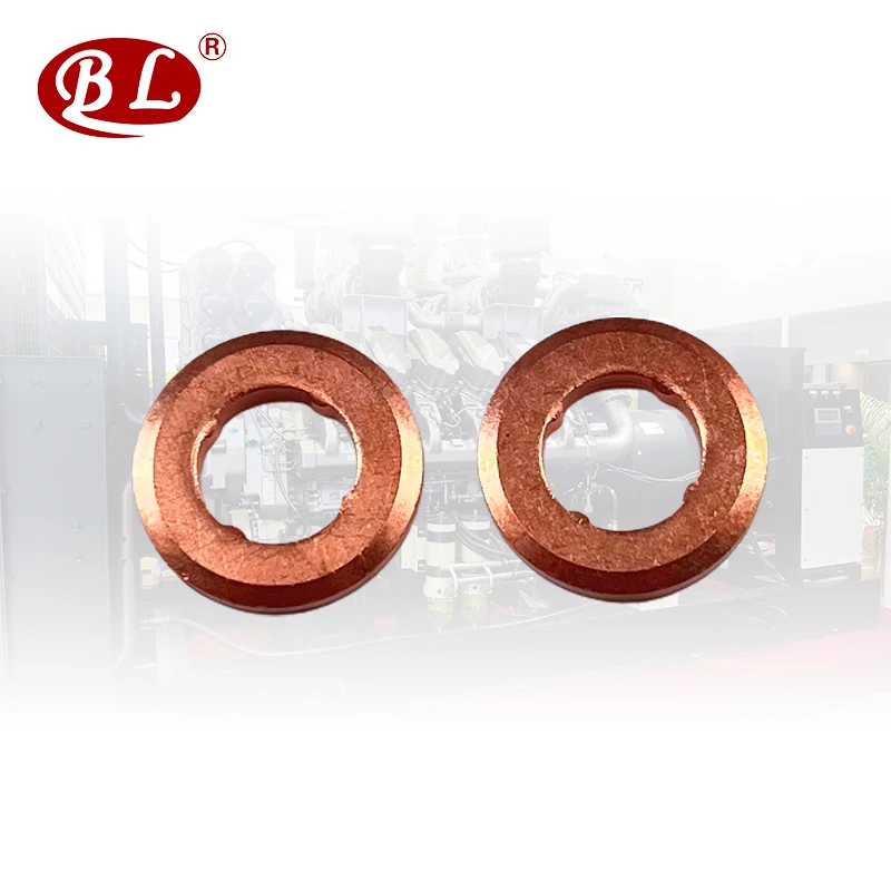 New Genuine Bosh Fuel Injector Copper Gasket For AUDI BENTLEY PORSCHE VW 07-20 F00VP01009