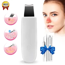 Home Use New Beauty Products Beauty Professional Face Peeling Ultrasonic Inface Ultrasound Facial Spatula Skin Scrubber