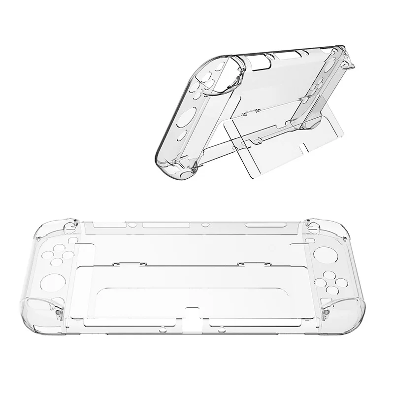 Wholesale Covered Hard Clear Case Shell For Nintendo Switch Oled Transparent Full Body Protector Crystal Case