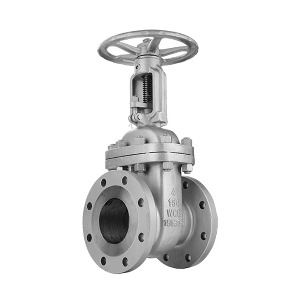 Cast steel flange gate valve Metal seal high pressure and high temperature ANSI ATSM
