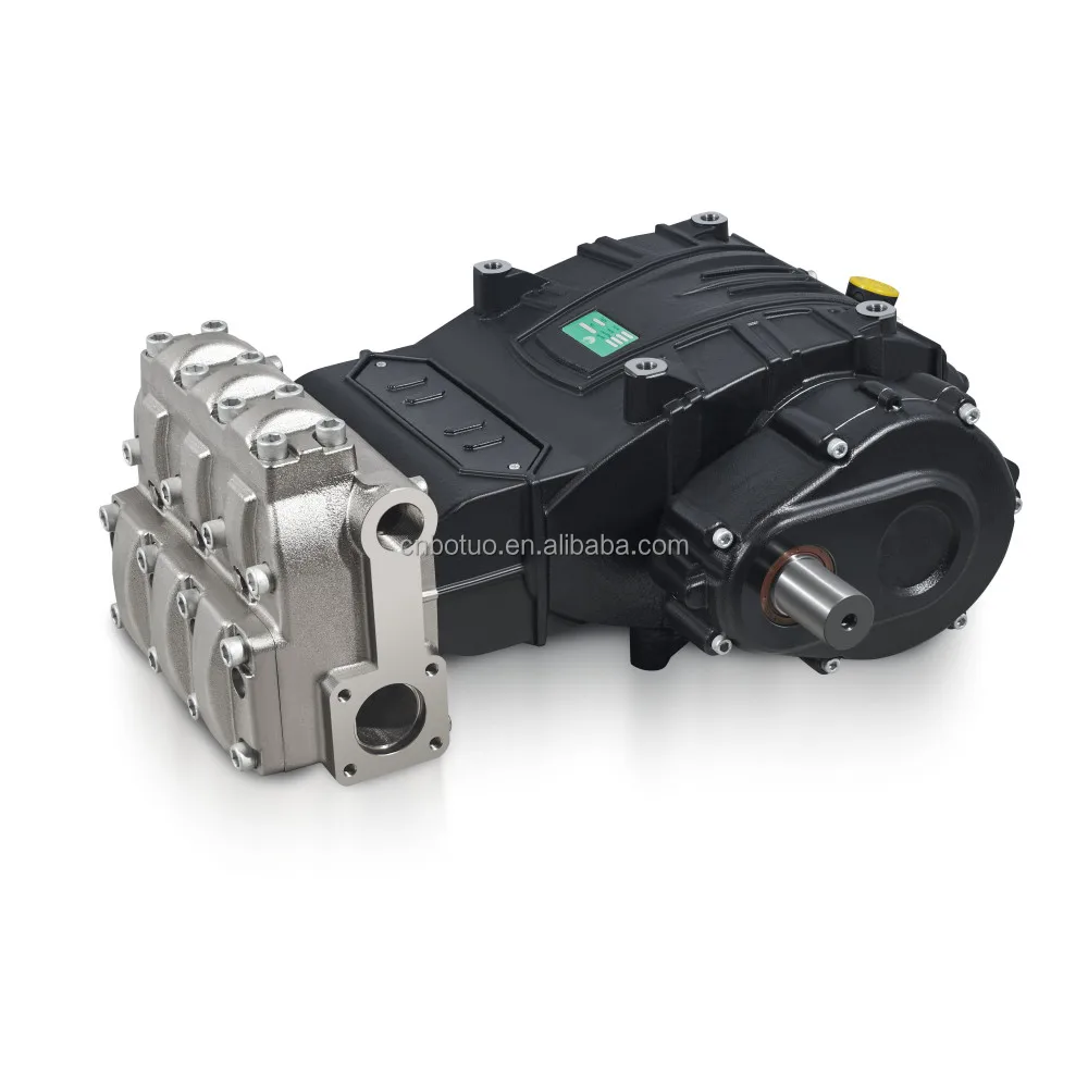 BoTuo FW55 Series 267lpm 155bar треплексный плунжерный водяной насос высокого давления из нержавеющей стали для очистки мойки