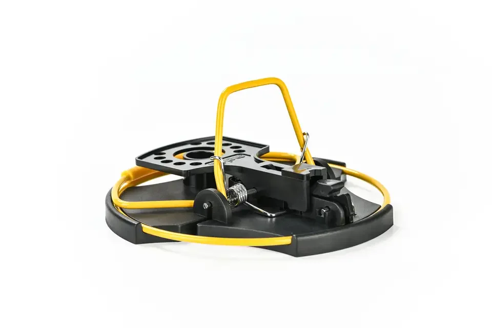 Bucket Lid Mouse Trap Humane or Lethal Trap Door Style| Multi Catch Auto Reset Up and Reusable Mouse Traps