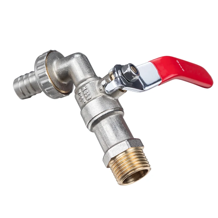 TMOK High Quality Garden Water Bib Tap Cock Forged Brass Hose Bibcock