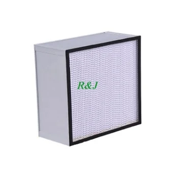 Industrial HEPA Filter With 99.99% Filtration Efficiency For Clean Room H14 HEPA Filter For Conditioning Ventilation