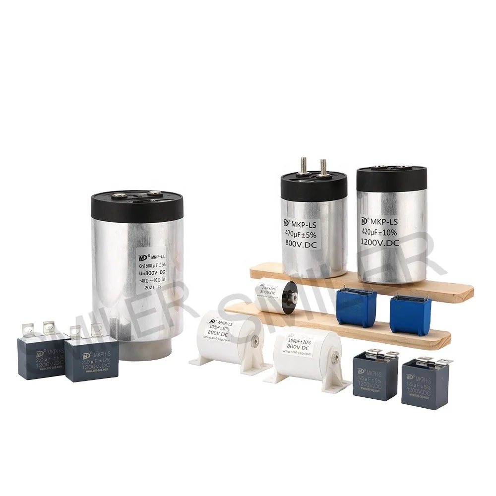 Smiler metallized polyester film capacitor IGTO Snubber capacitor used for windmill system Welding machine capacitor