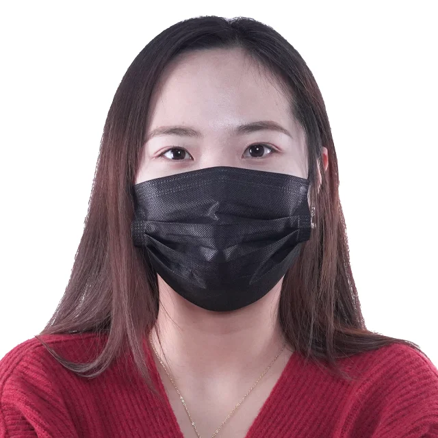 Made in China disposable black protective masks to protect your breathing health