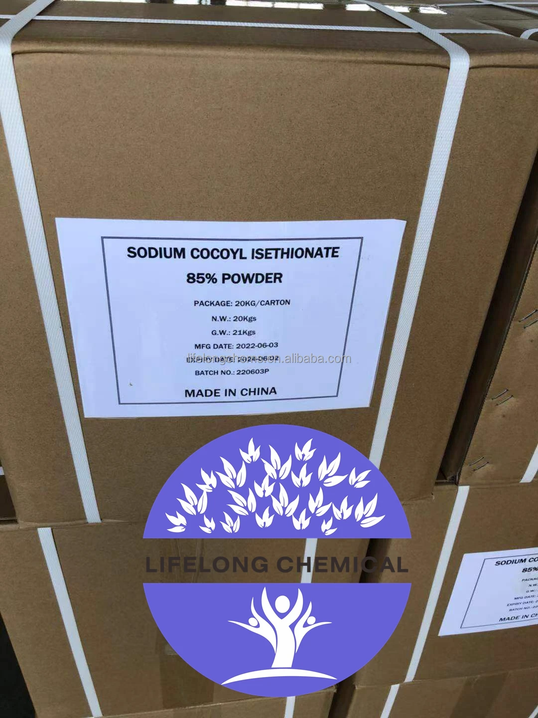 Factory price Sodium Cocoyl Isethionate sci usded as a Gentle Surfactant and Emulsifier