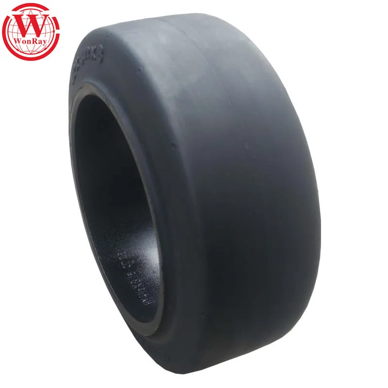 Black 20x8x16 solid tyre with High stability Press on Solid Tire for Asphalt Paver of road works