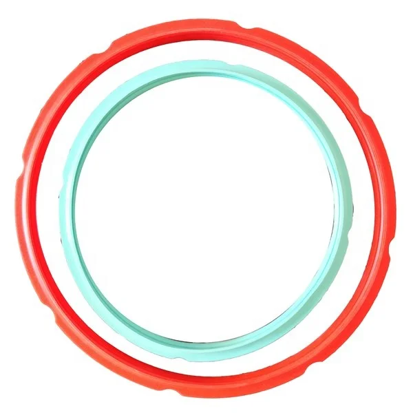 5/6Qt/8Qt/10Qt clear/red/black food grade Silicone rubber o ring O-RING for sealing instant cooking cooker pressure pot