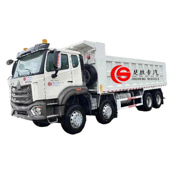 High Quality HOWO 8*4 LHD Construction Lorry Transport Dump Truck 30T-40T Tipper Truck for sale