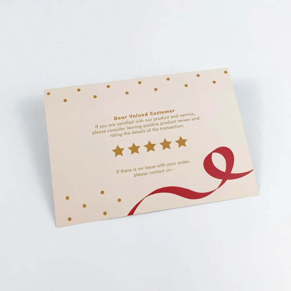 5x7inch customized fast and cheap gift card flyer for clothing