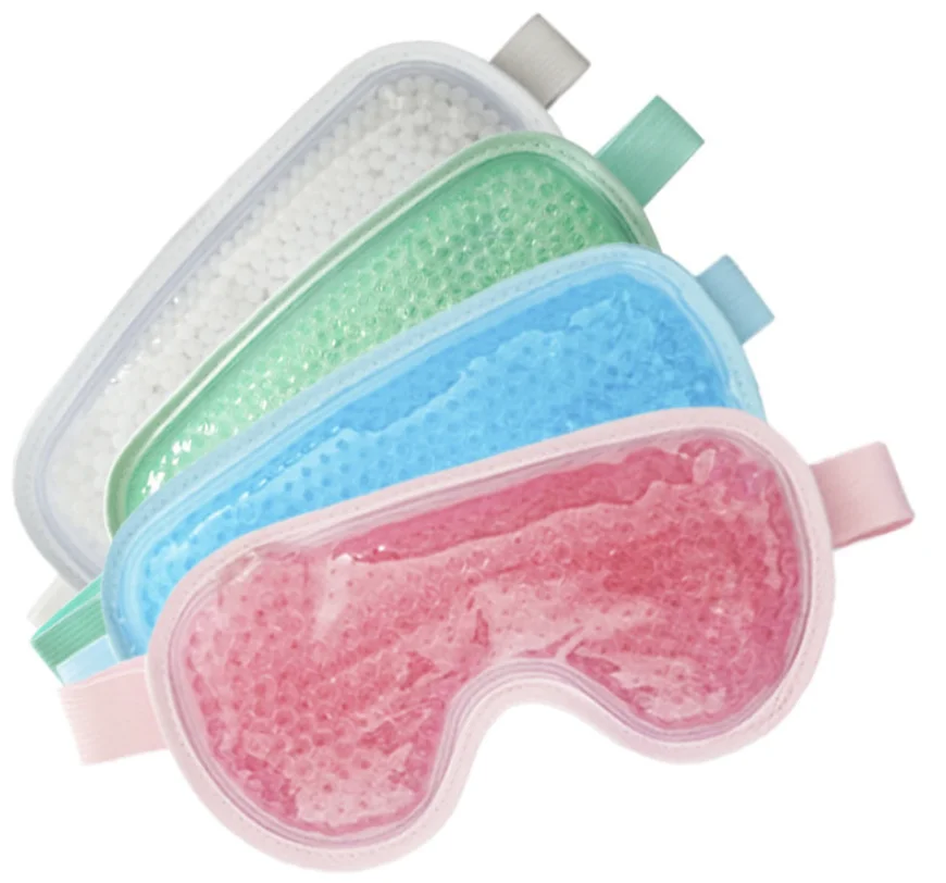 Reusable PCM phase change material Cold Eye Mask Cooling Eye Mask Gel Eye Mask for Puffiness for Hot Cold Therapy