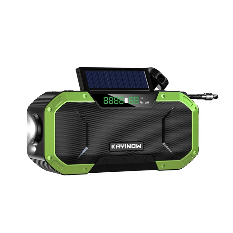 D580 Emergency All Weather AM FM DAB Radio Outdoor Waterproof Kayinow Mi Bt Speaker With Sos Alarm Power Bank