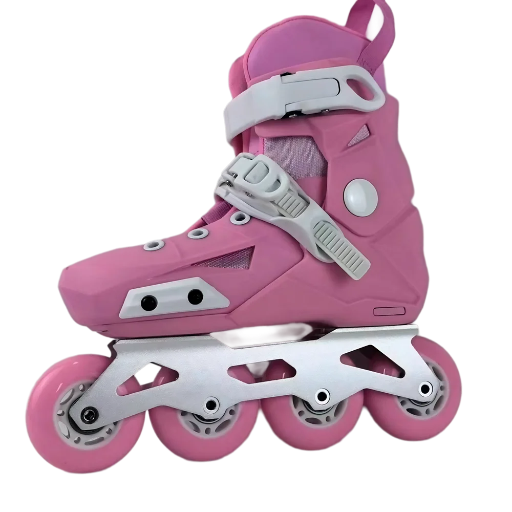 YSMLE wholesale High Quality Fitness Adjustable Roller Skate Shoes, Customized Four Wheels Inline Skate