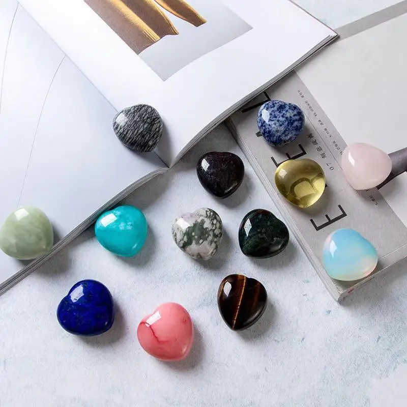 Gemstones tumbled Natural Stone Reiki crystals healing stones for healing gifts semi-precious stone crafts