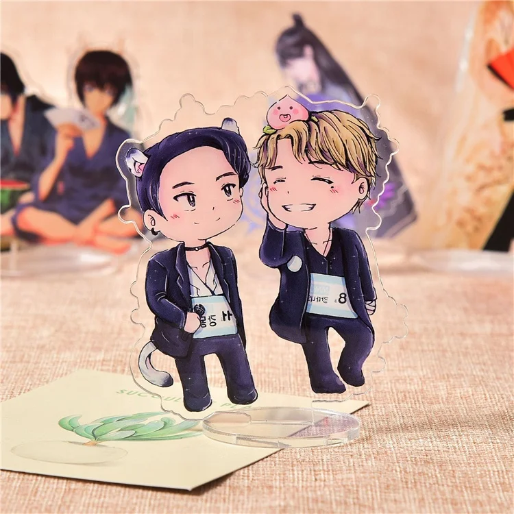 Factory Directly Customized Acrylic Anime Display  Customized Kawaii Acrylic  Figure Display Stand