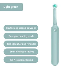 New Adult Electric Rotary Toothbrush Wholesale Household Waterproof Soft Bristle Vibrating Toothbrush Mouth Care Supplies Factor
