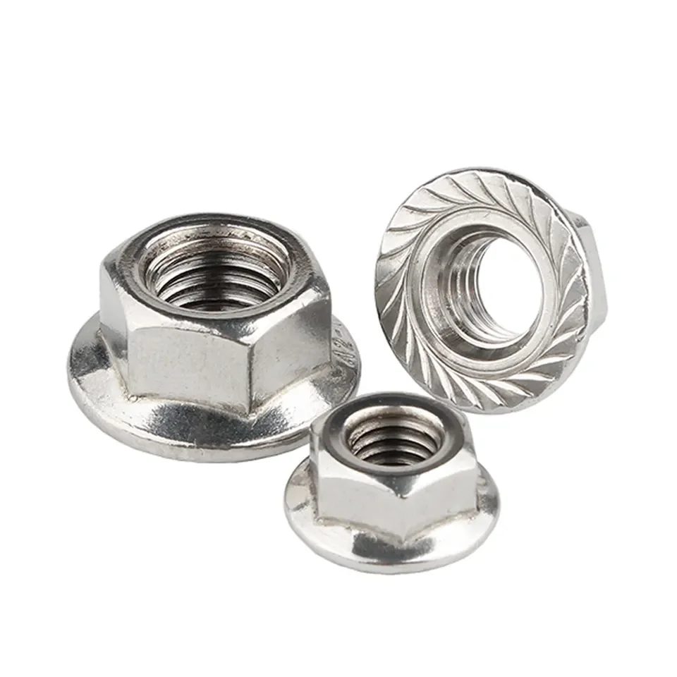 Made In China Manufacture Handan Factory Stainless Steel Carbon Steel Flange Nut