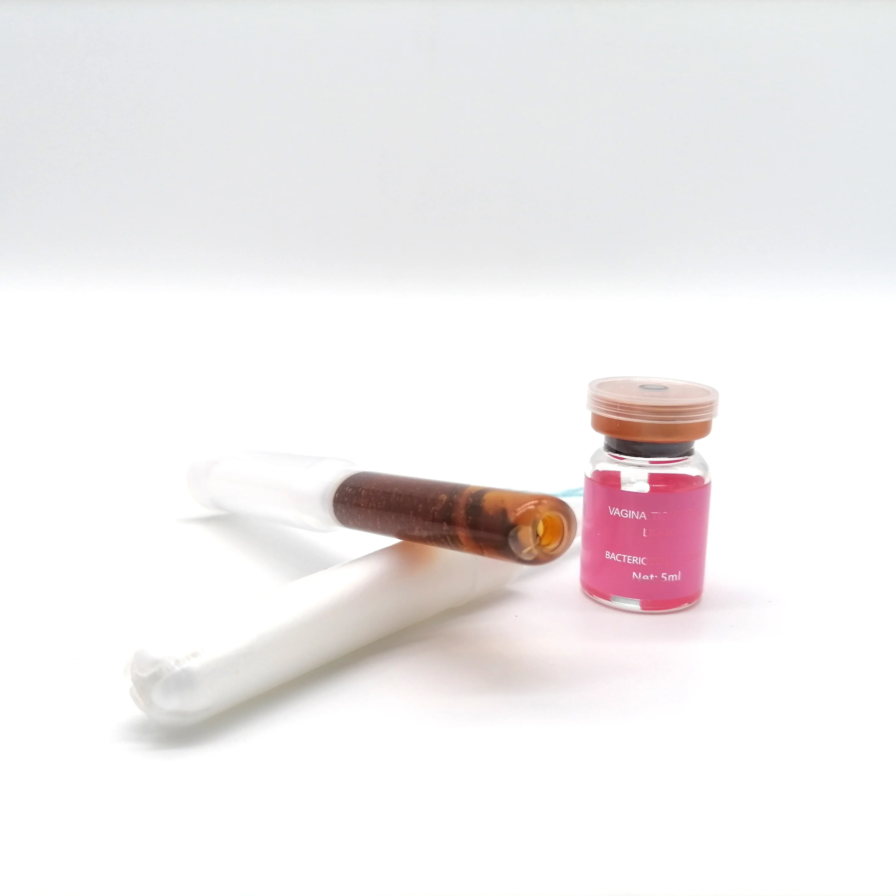 Feminine care rejuvenation health label lightening lubricant applicator suppositories lightening cleansing vaginal shrinking