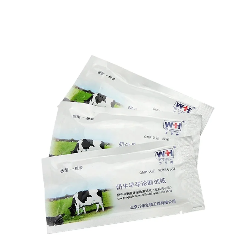 Ветеринарный инструмент для крупного рогатого скота, коров, тест-бумага для ранней беременности, диагностика крови, молока, мочи, тест-полоска для ветеринарии